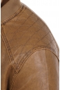 Мужская кожаная куртка из эко-кожи с воротником 8021858-8