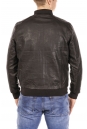 Мужская кожаная куртка из эко-кожи с воротником 8021865-7