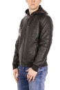 Мужская кожаная куртка из эко-кожи с капюшоном 8021867-8
