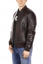 Мужская кожаная куртка из эко-кожи с воротником 8021947-8