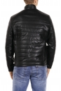 Мужская кожаная куртка из эко-кожи с воротником 8021948-3