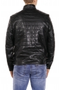 Мужская кожаная куртка из эко-кожи с воротником 8021951-5