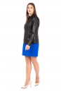 Женская кожаная куртка из эко-кожи с воротником 8022089-2