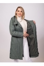 Женское пальто из текстиля с капюшоном 8023441-7