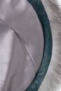 Женская кожаная жилетка из натуральной кожи с воротником, отделка лиса 0902712-4