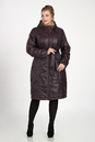 Женское пальто из текстиля с капюшоном 1000964-2