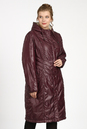 Женское пальто из текстиля с капюшоном 1000966