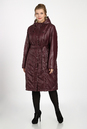 Женское пальто из текстиля с капюшоном 1000966-2
