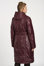 Женское пальто из текстиля с капюшоном 1000966-4