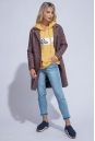 Женское пальто из текстиля с воротником 3000776-3