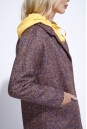 Женское пальто из текстиля с воротником 3000776-4