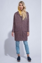 Женское пальто из текстиля с воротником 3000776-5