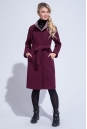 Женское пальто из текстиля с воротником 3000830-2