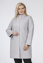 Женское пальто из текстиля  с воротником 3000881